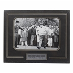 Arnold Palmer & Jackie Gleason And Away We Go Matted Poster