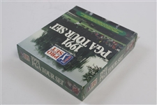 1991 Complete Set of PGA Tour Pro Set Cards with Binder - Unopened