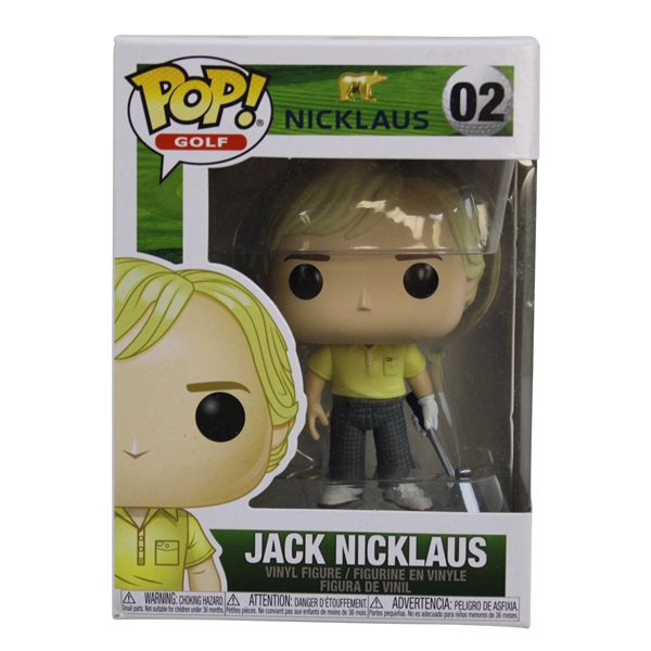 Jack Nicklaus 'Pop! Golf' Funko Pop #02 in Original Unopened Box