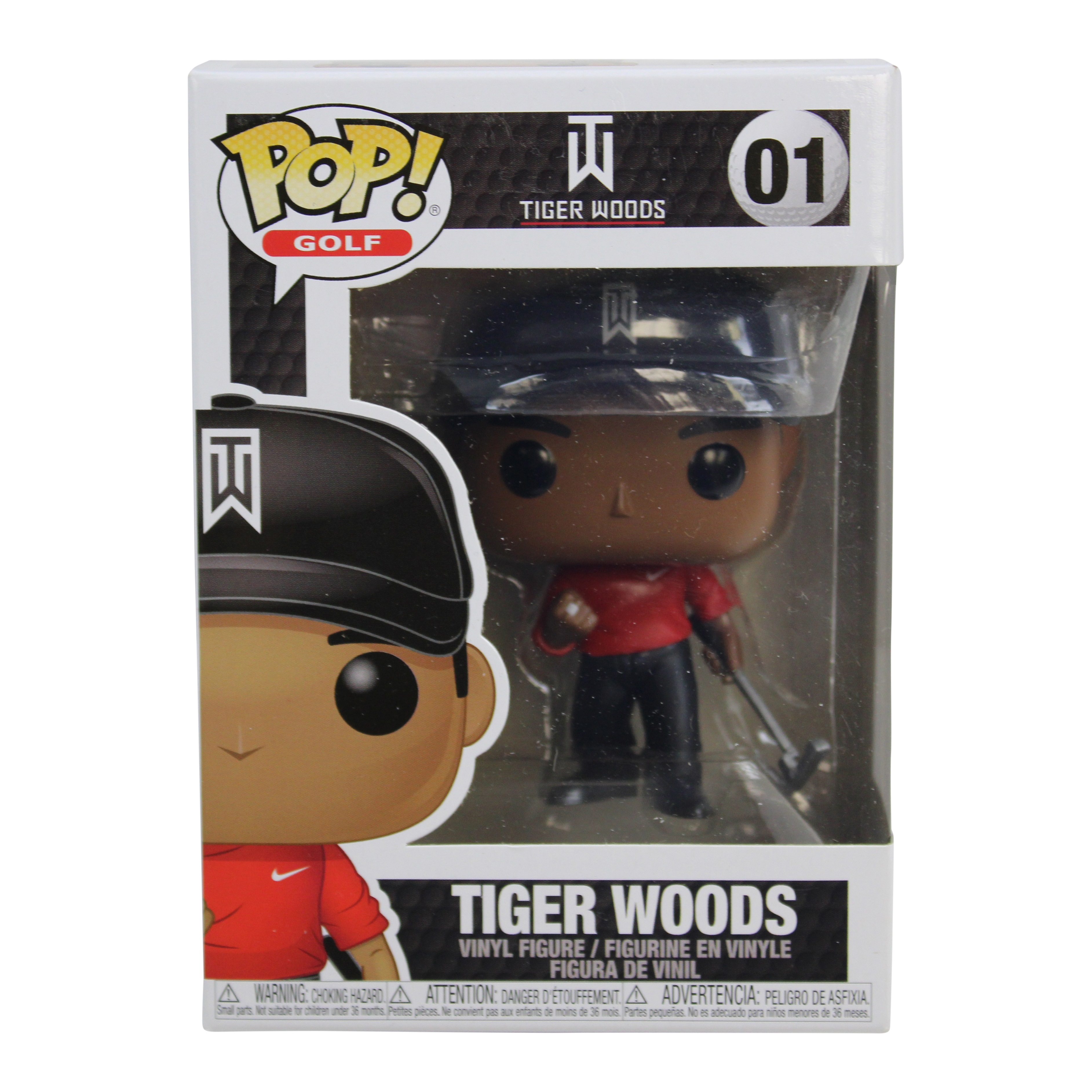 Lot Detail - Tiger Woods 'Pop! Golf' Funko Pop #01 in Original Unopened Box