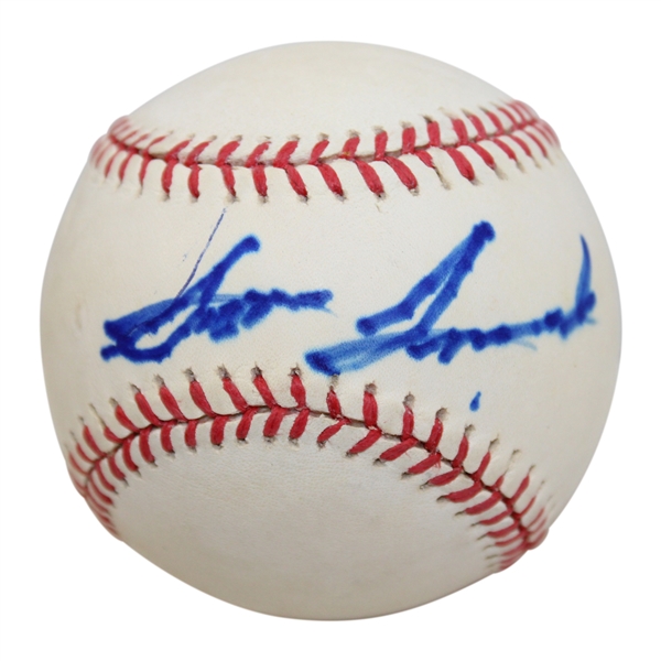 Sam Snead Signed Rawlings Official American League Baseball PSA/DNA FULL COA #AH51006
