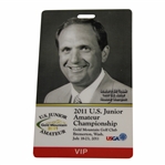 2011 US Junior Amateur at Gold Mountain GC SERIES VIP Badge - Jordan Spieth Win 