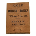 Bobby Jones Golf "Flicker" No. 11b - Brassie & Iron Book - Dixon & Parker Ltd Nottingham