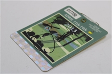 Adam Scott Signed 2013 Masters SERIES Badge #R17750 JSA ALOA