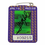 Jose Maria Olazabal Signed 1994 Masters SERIES Badge #X09219 JSA ALOA