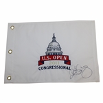 Rory McIlroy Signed 2011 US Open at Congressional Embroidered Flag JSA ALOA