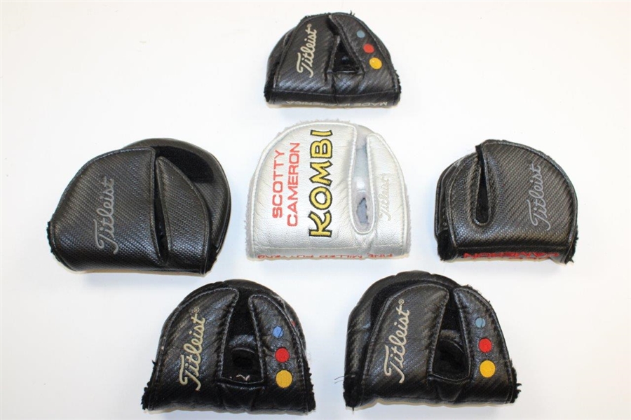 Fourteen (14) Used Scotty Cameron Putter Headcovers