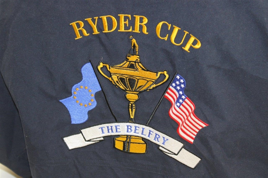 2001 Ryder Cup at The Belfry Cutter and Buck Full Zip Jacket (2002) - Size XL