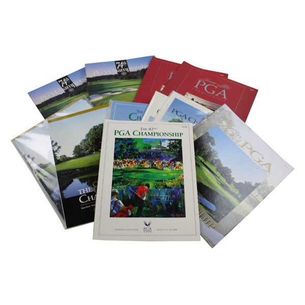 Group of Forty-Eight (48) Golf Publications Inc. Programs, Record Books, Journals & more
