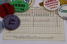 Large Grouping of LPGA Majors Badges, Pinbacks, Tickets, Scorecard & more