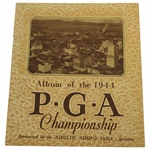 1944 PGA Championship at Manito G&CC Program in Near Mint Condition - Bob Hamilton Winner