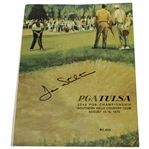 1970 PGA Championship at Southern Hills Program Signed by Winner Dave Stockton JSA ALOA
