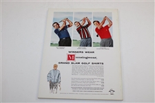 1959 PGA Championship at Minneapolis GC Program Signed by Winner Bob Rosberg JSA ALOA