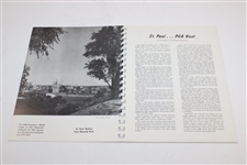 1954 PGA Championship at Keller Golf Course Official Program - Chick Harbert Winner