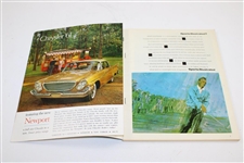 1961 PGA Championship at Olympia Fields Program with Winner Jerry Barber Signed Sheet JSA ALOA