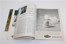 1961 PGA Championship at Olympia Fields Program with Winner Jerry Barber Signed Sheet JSA ALOA