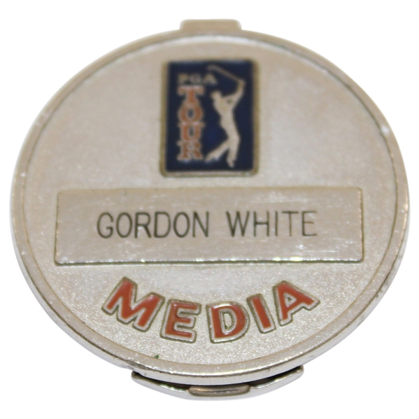 Classic PGA Tour Media Credential Money Clip Issued to Gordon White
