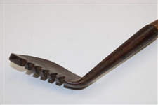 Vintage Unique Unmarked 'Rake' Golf Iron