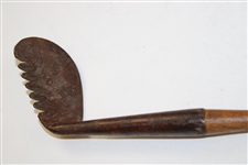 Vintage Unique Unmarked 'Rake' Golf Iron