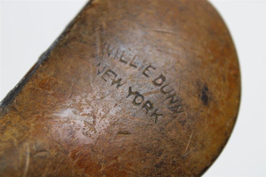 Vintage Willie Dunn New York Wood Club with Shaft Stamp