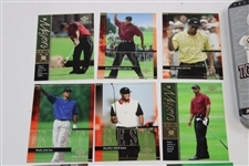 Tiger Woods Premier Edition 'Tiger Woods Collection' 25-Card Tin w/Grand Slam Commemorative Card