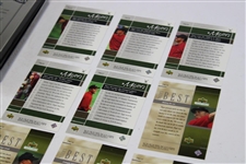 Tiger Woods Premier Edition 'Tiger Woods Collection' 25-Card Tin w/Grand Slam Commemorative Card