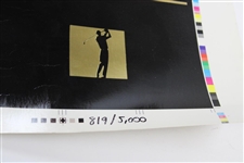 Ltd Ed 1995 Champions of Golf Masters Collection Uncut Sheet of Golf Cards 819/5000