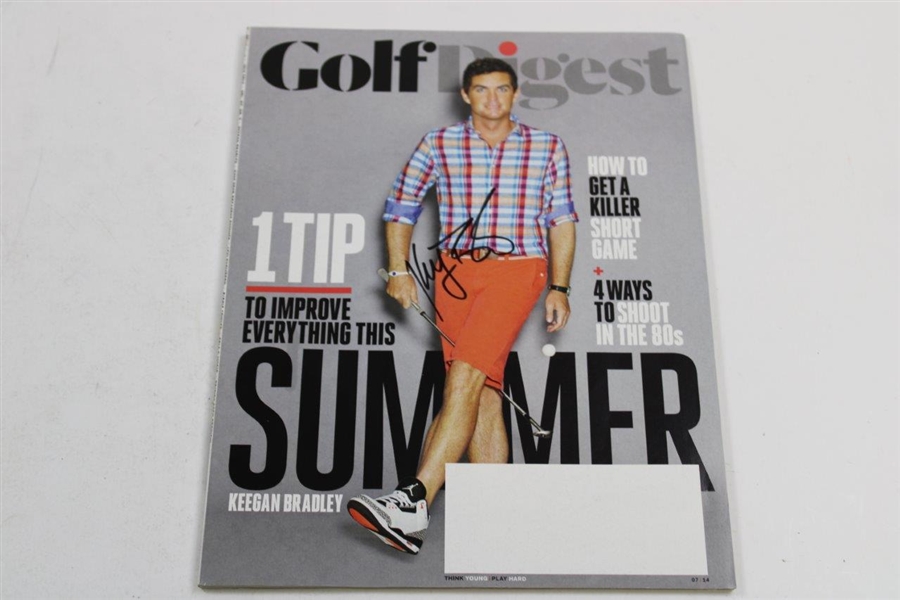 Thomas, Day, Bradley & Duval Signed Golf Digest/SI/GOLF Magazines JSA ALOA