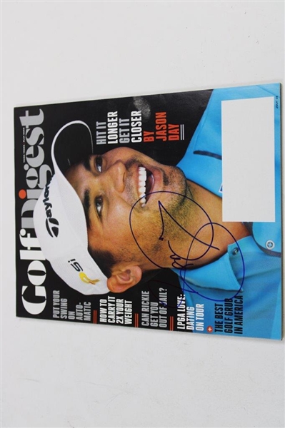 Thomas, Day, Bradley & Duval Signed Golf Digest/SI/GOLF Magazines JSA ALOA