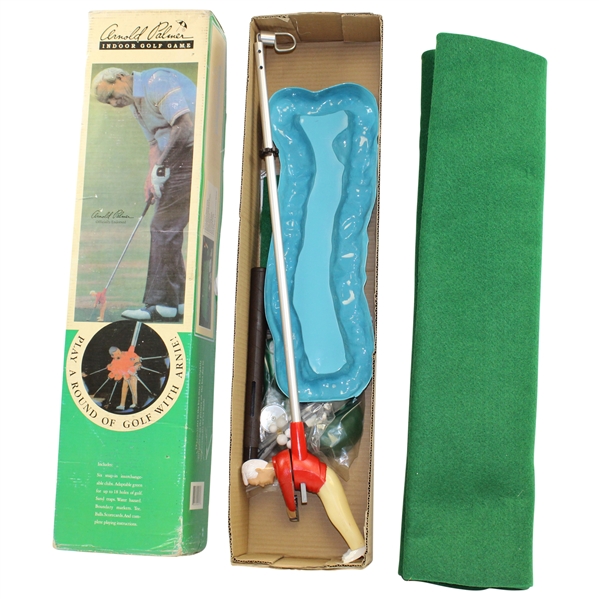 Classic New Unused Arnold Palmers Indoor Golf Game with All Components in Original Box