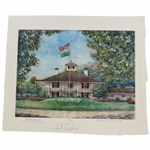 Fred Couples Signed Augusta National View from Magnolia Lane Ltd Ed 50/150 Matted Print JSA ALOA
