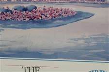 Hale Irwin Signed Medinah Country Club 'The Tradition Continues' Matted Print