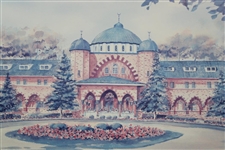 Hale Irwin Signed Medinah Country Club 'The Tradition Continues' Matted Print