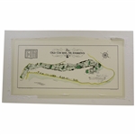 Nick Faldo Signed The Old Course St. Andrews Matted Print JSA ALOA