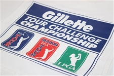 Winning Lee Trevino Caddy Bib from Gillette 3-Tour Challenge Championship from Caddy Ralph Hackett