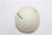 Jack Nicklaus Signed Golden Bear Logo Golf Ball - Ralph Hackett Collection JSA ALOA