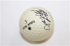 Isao Aoki Signed Personal Used Royal MaxFli Golf Ball - Ralph Hackett Collection JSA ALOA