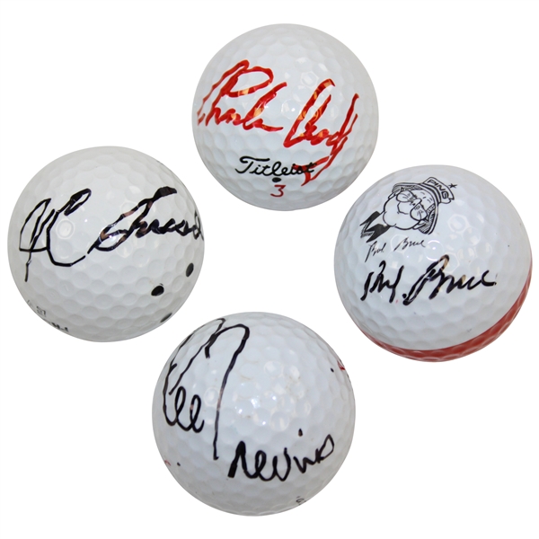 Coody, Snead, Brue & Trevino Signed Match Used Golf Balls - Hackett Collection JSA ALOA