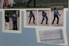 Seve Ballesteros Giving Lessons To John Andrisani Photo Display - Framed