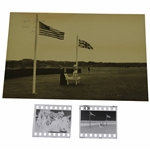 1977 The Walker Cup Winning Team & Trophy Negatives with Original Photo