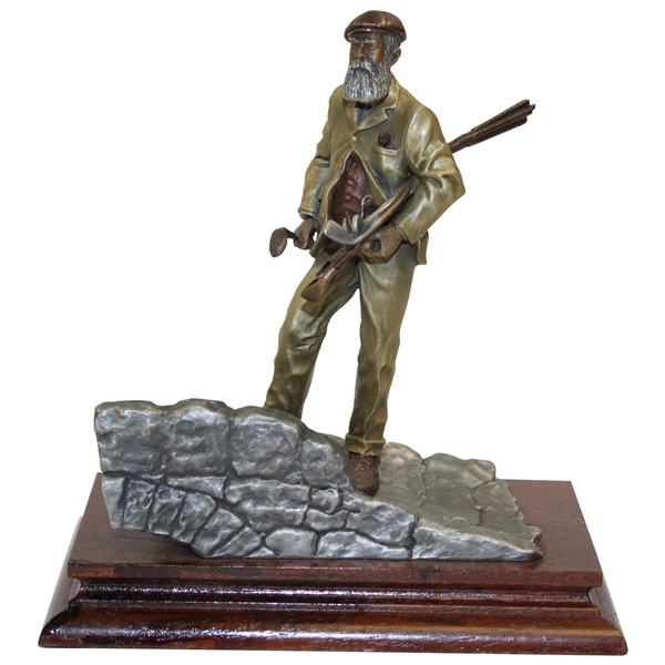 Tom Morris Limited Edition Pewter Figure By Michael Roche
