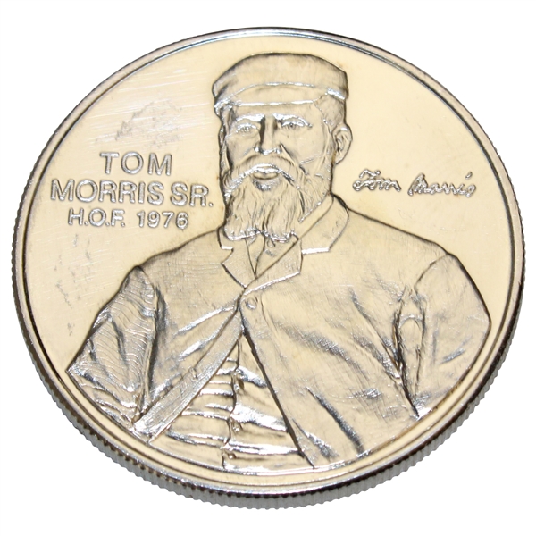 Old Tom Morris H.O.F. 1976.999 Fine Silver Medal