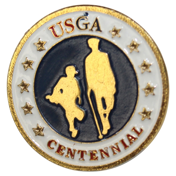Francis Ouimet & Eddie Lowery USGA Centennial Lapel Pin