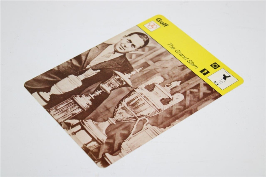 1979 Bobby Jones Grand Slam Card Swedish Sportscasters Series
