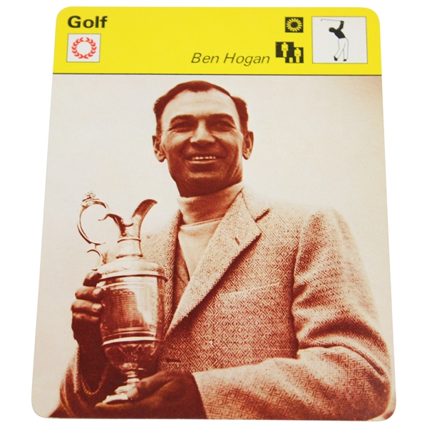 1979 Ben Hogan Card Swedish Sportscasters Series