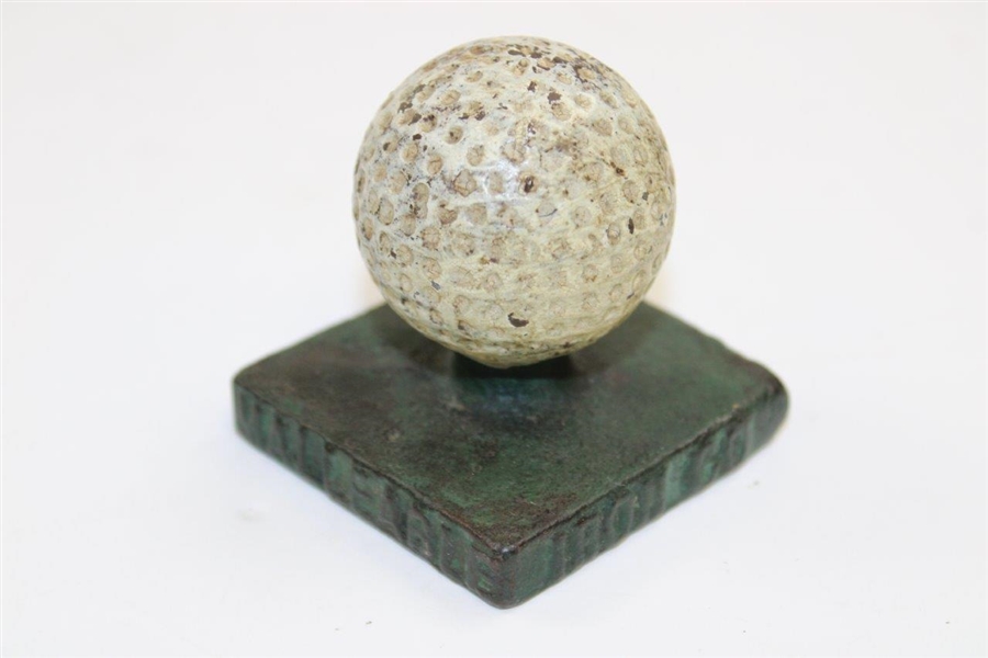 Antique Cast Iron Troy Eastern Malleable Iron Company Paperweight