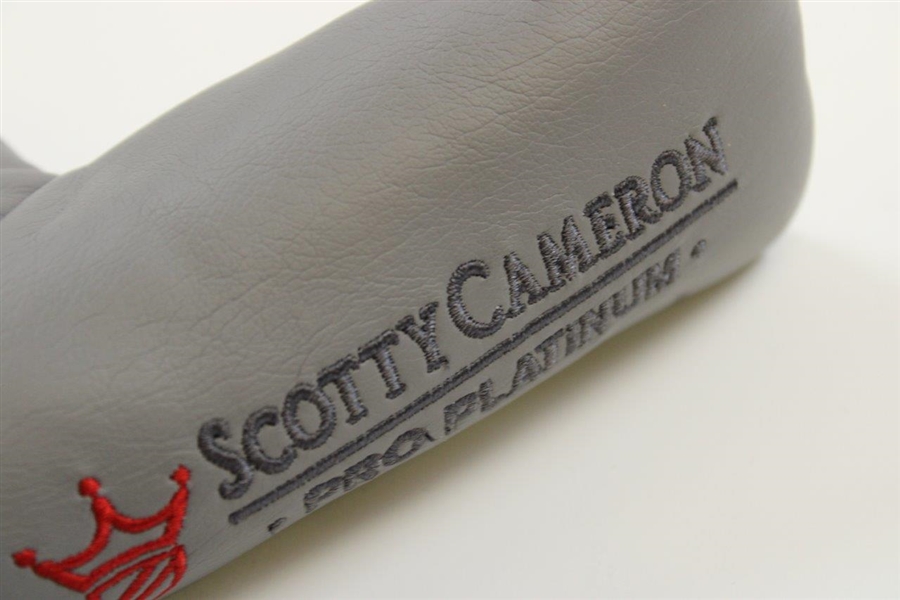 Scotty Cameron Signed SC Titleist Pro-Platinum Putter Head Cover JSA ALOA