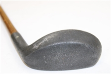 c. 1920 Huntly Putter with Unique Thumb Groove Grip - Pat 165,384