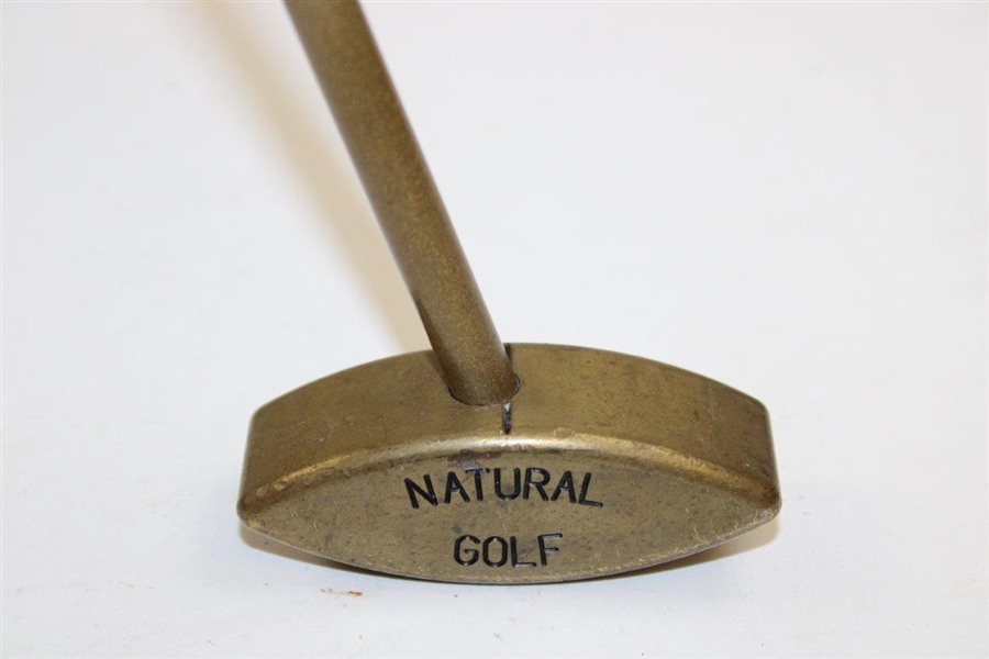 Unique Center Shafted Natural Golf Putter