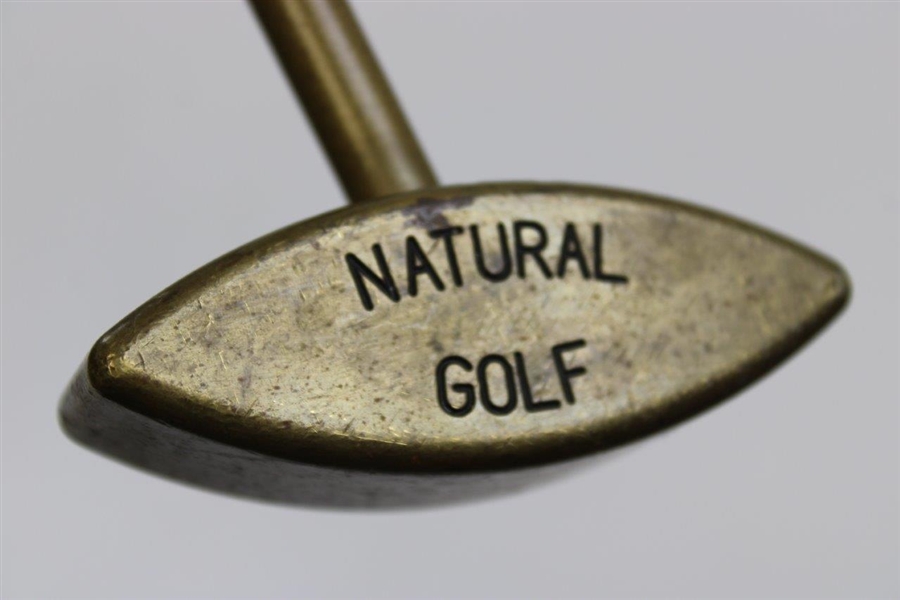 Unique Center Shafted Natural Golf Putter
